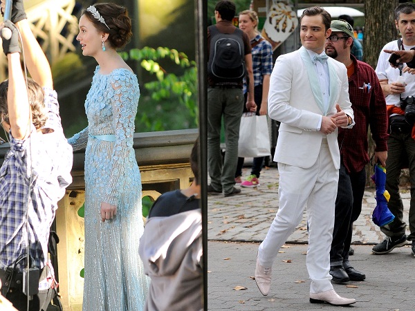 Chuck and Blair's possible wedding attire?