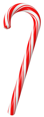 Candy cane-flavoured treats