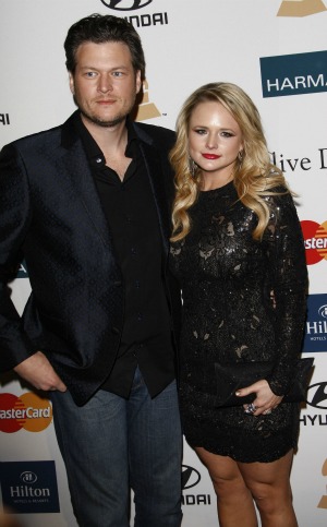 Blake Shelton and Miranda Lambert