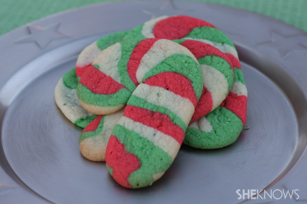 Candy cane cookies Christmas treats