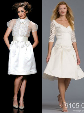 Are modest wedding dresses making a fashion comeback?