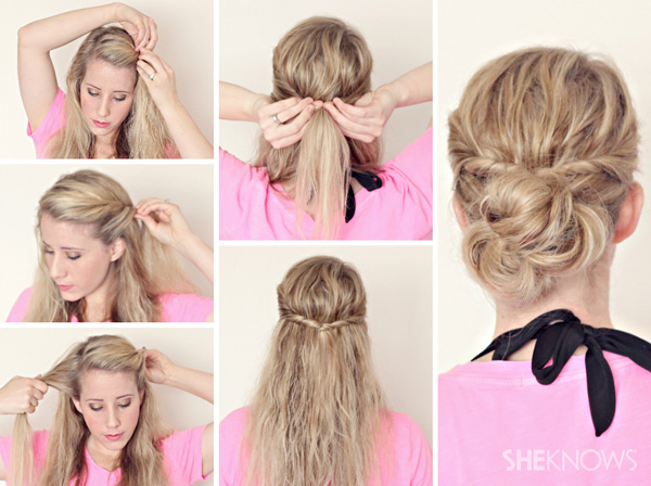 Hairstyle tutorials for wet hair - Page 3