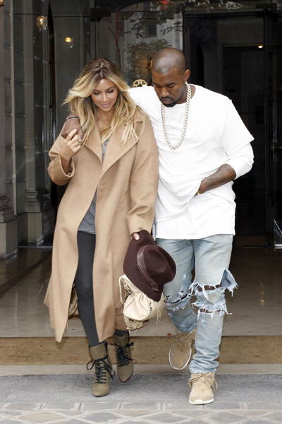 Celeb mom style: Kim Kardashian’s cool camel coat - Page 2