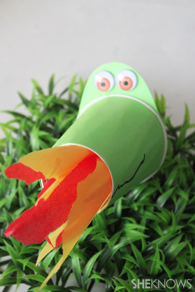 DIY Fire-breathing dragon