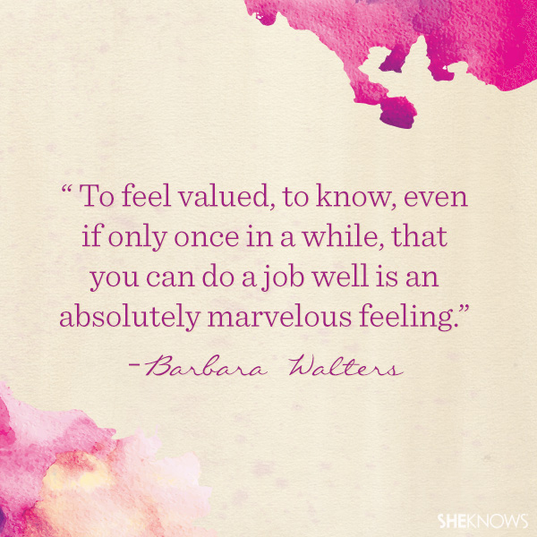 10 Inspirational quotes that prove Barbara Walters is a legend