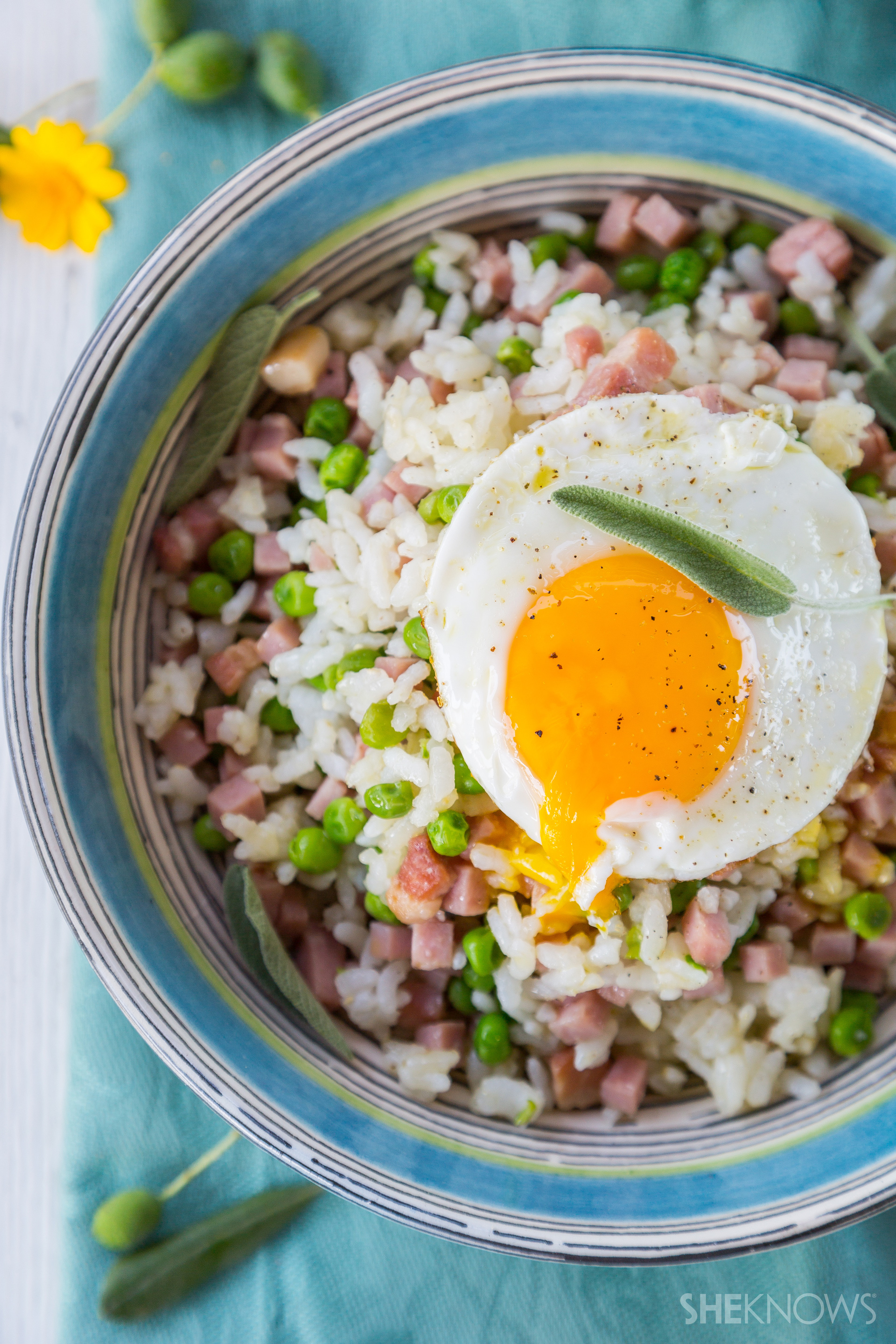 Fried rice for breakfast makes perfect sense when it's loaded with