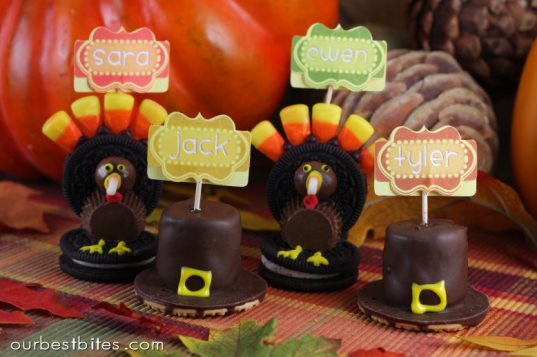 9 Adorable DIY Thanksgiving place settings for kids