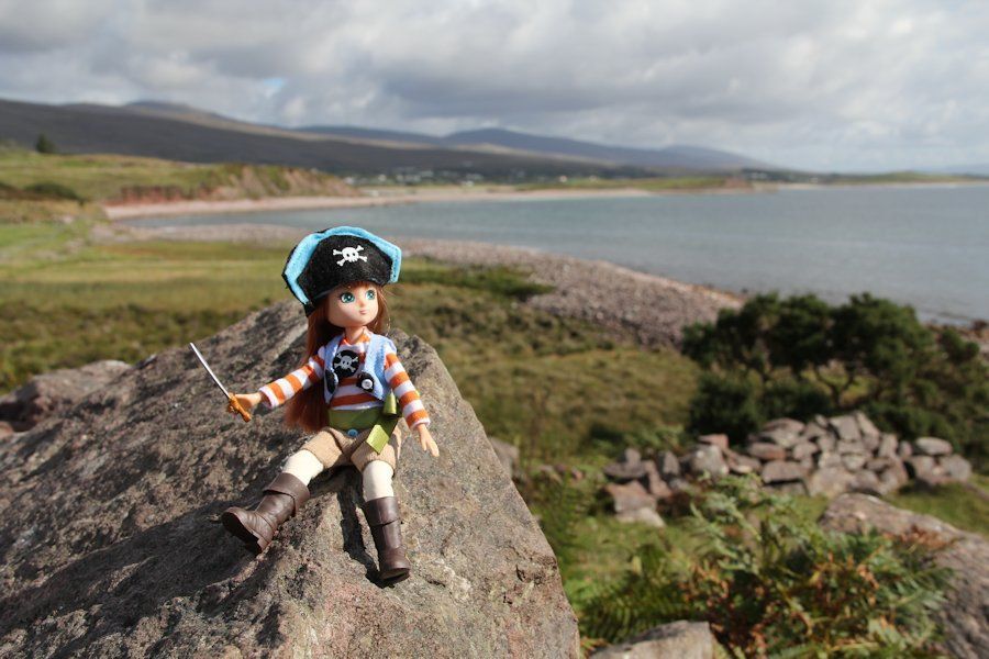 A Pirate Lottie Doll. 