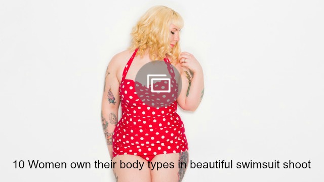 Women own body swimsuit slideshow