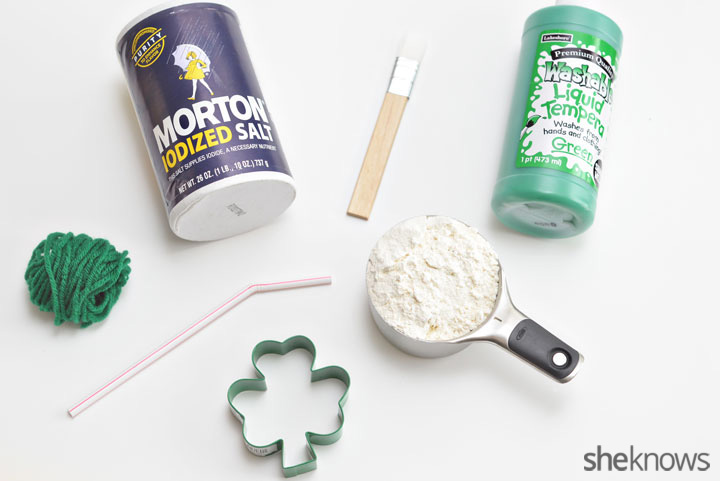 Shamrock necklace supplies