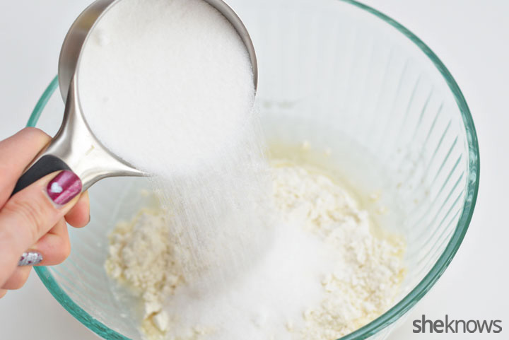 Shamrock necklace step 1