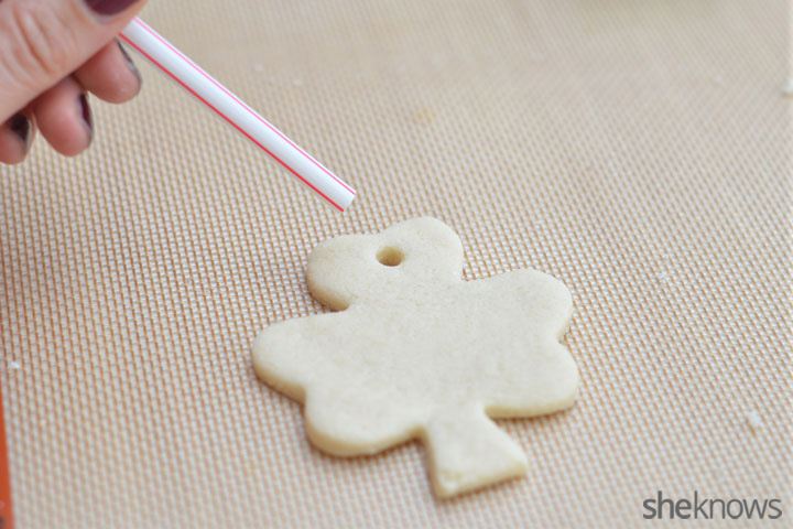 Shamrock necklace step 4