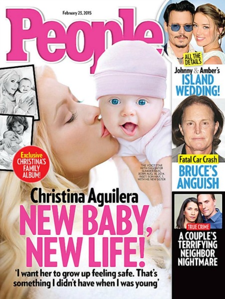 Christina Aguilera People cover with Summer Rain