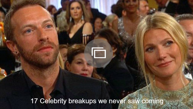 Celebrity breakups slideshow