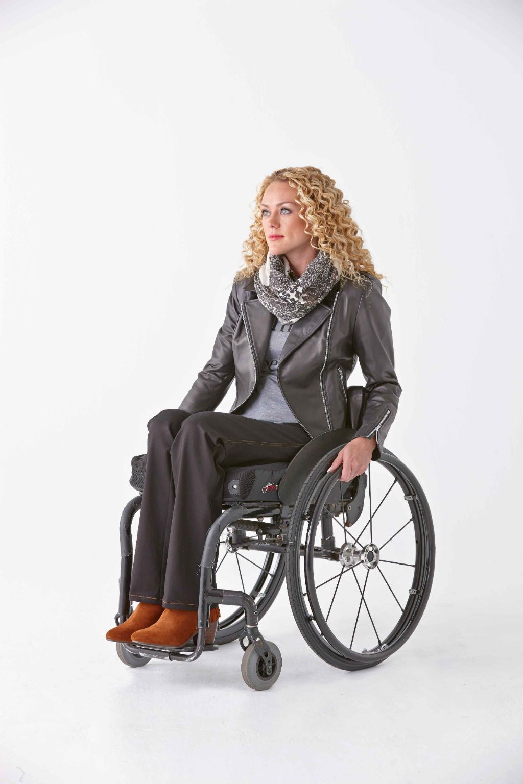 Designer creates accessible fashion for wheelchair users