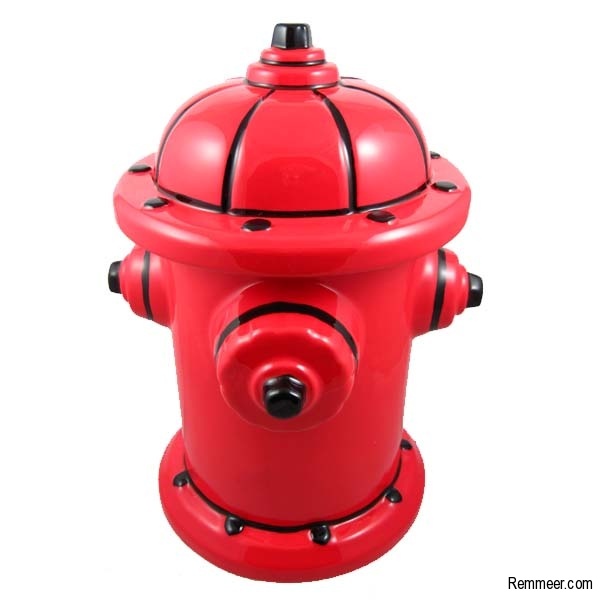 Ceramic Fire Hydrant Dog Treat Jar Gift Ideas