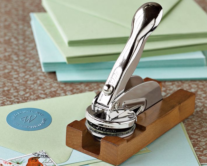 Personal Embosser with Stand - Gift Ideas