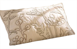Embroidered Organic Quilt and Sham