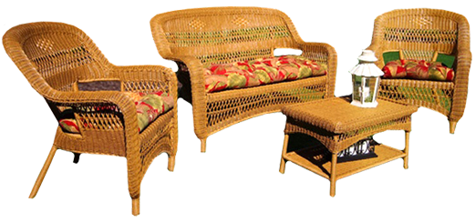Wicker furniture