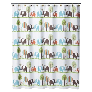 Elephant Shower Curtain