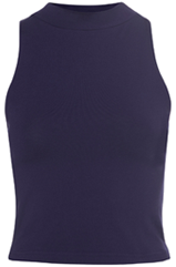 Skinny Polo Crop