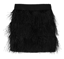 Feathered skirt