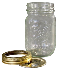 Ball Mason Jar, Pint