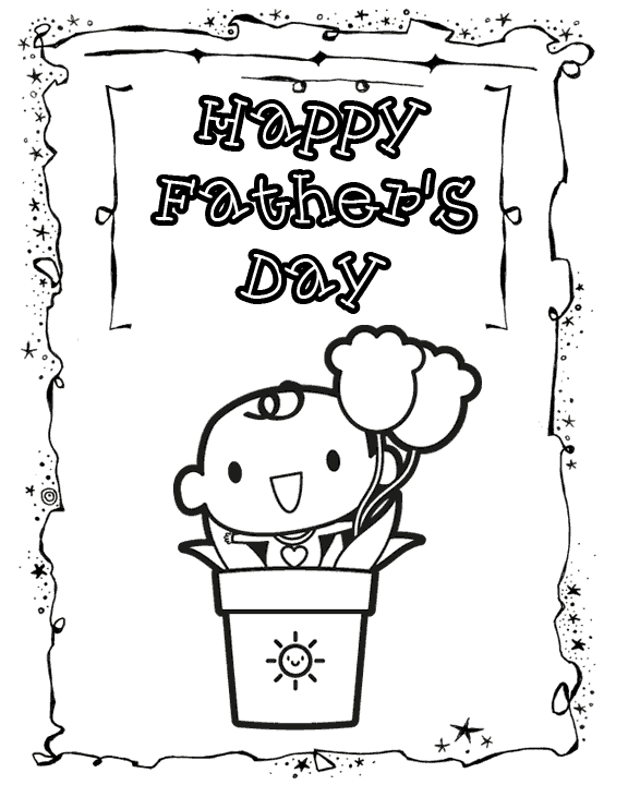 valentines day coloring pages for dad - photo #37