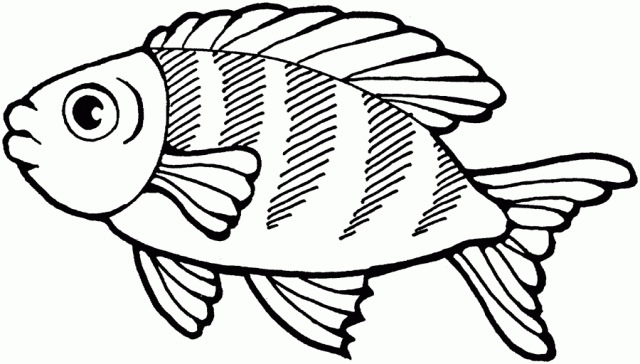 Fish Free Printable Coloring Pages