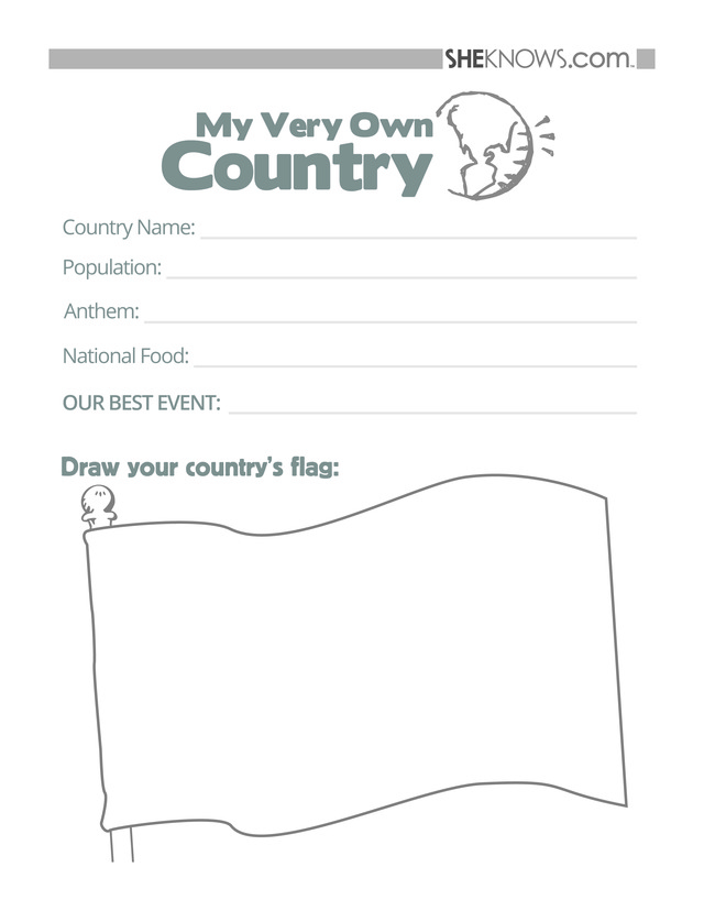 Olympics Meet my country - Free Printable Coloring Pages