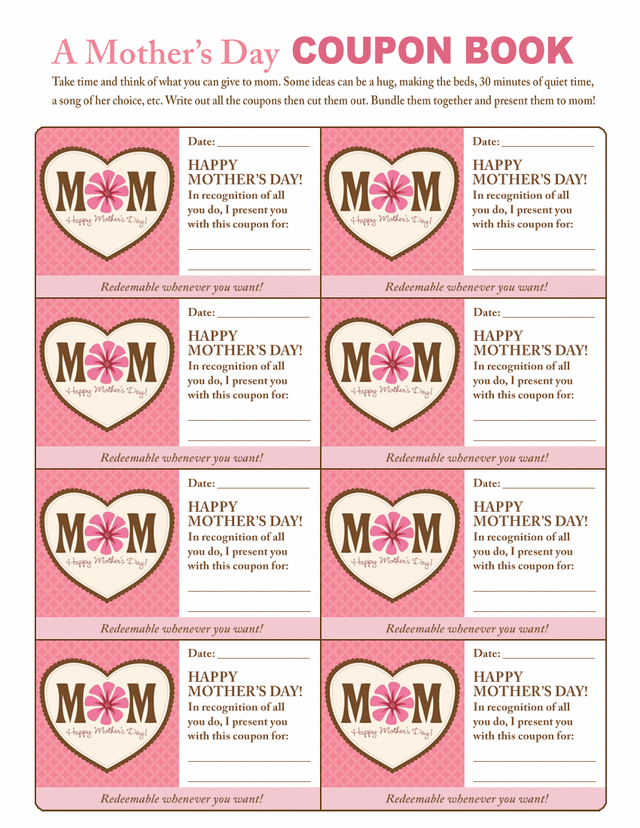 Mother s Day Printables The Girl Creative