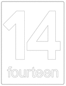 Printable numbers - Page 2