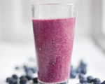 Blueberry Coconut Super Smoothie