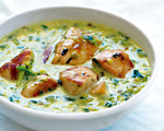 Caramelized Leek and Chicken Coconut Curry