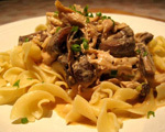 Chicken Stroganoff