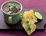 Chipotle Black Bean and Sweet Potato Soup