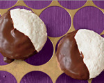Chocolate-orange meringue cookies