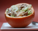 Crunchy Pink Grapefruit Salad