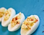 Deviled eggs for one
