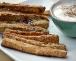 Crispy baked eggplant fries