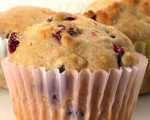 Lemon Cranberry Muffins
