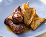 Moroccan Scented Chicken with Potatoes