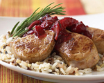 Pork Tenderloin with Apple Cranberry Chutney