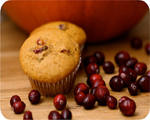 Pumpkin Cranberry Muffins