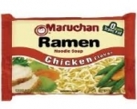 Chicken and broccoli ramen