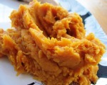 Mashed Sweet Potatoes and Apples with Sage Butter