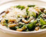 Sausage, Kidney Beans and Greens