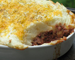 Shepherd’s Pie with Beef, Vegetables and Mashed Potatoes