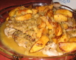 Skillet Pork, Apples and Sweet Potatoes